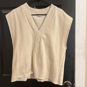 Zara deep V vest
